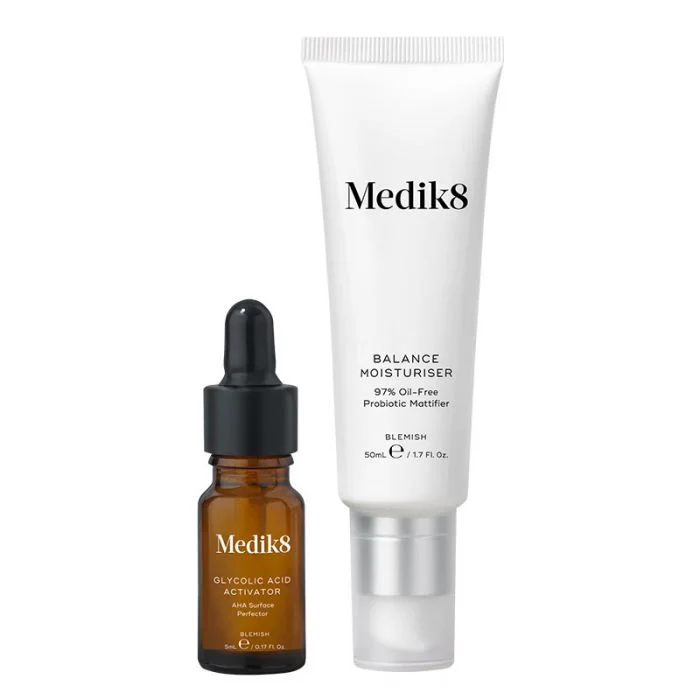 MEDIK8 BLANCE MOISTURISER WITH GLYCOLIC ACID 2 PROD