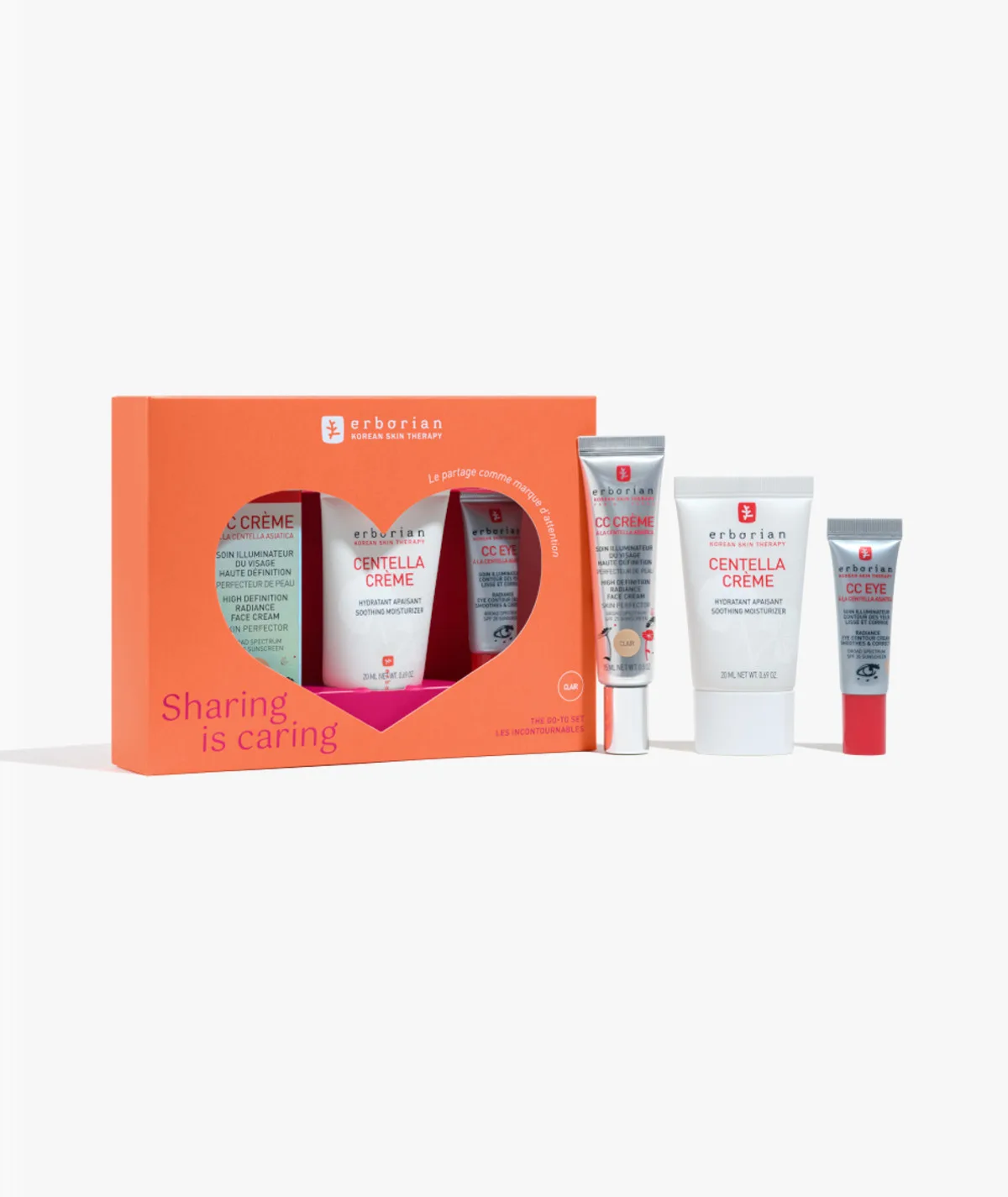 KIT CC CENTELLA CLAIR ERBORIAN PACK