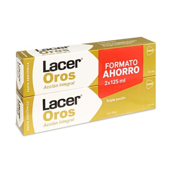 LACER OROS PASTA DUPLO 125 ML.