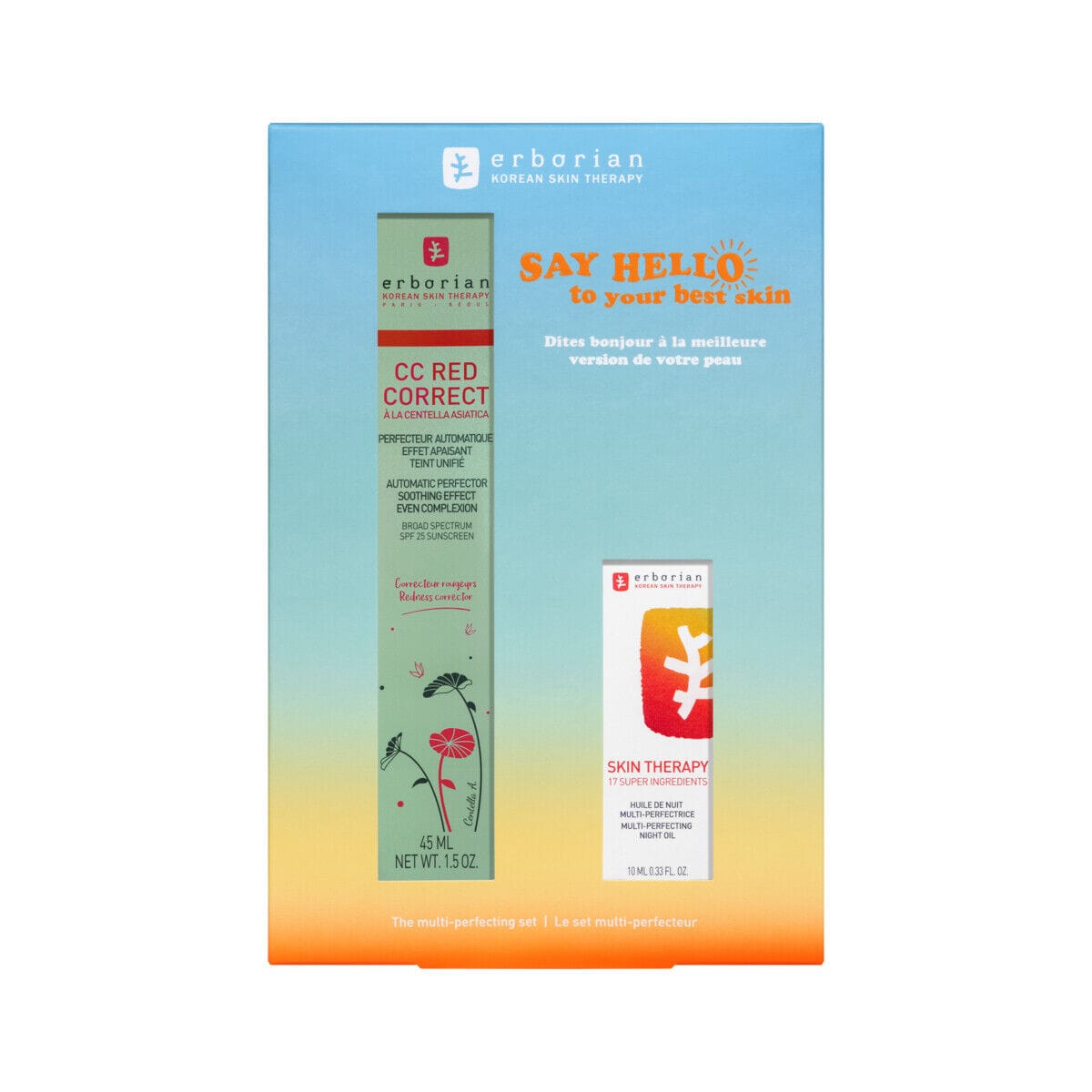 ERBORIAN KIT CC RED CORRECT SKIN THERAPY