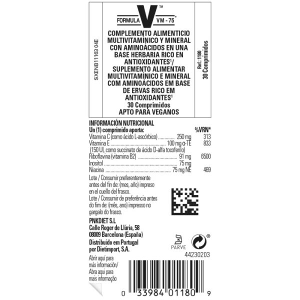 SOLGAR VM 75 UNO AL DIA 30 COMP