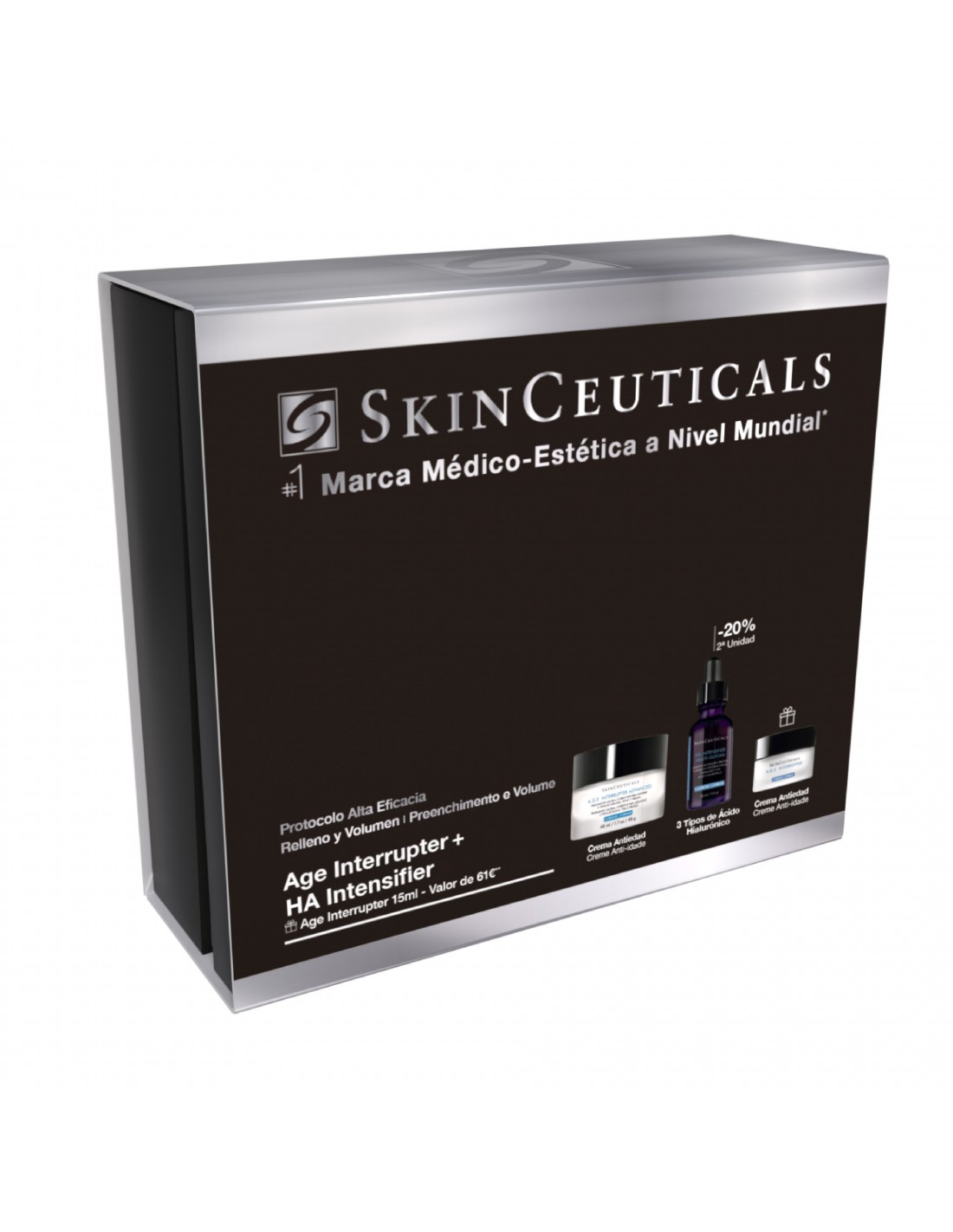SKINCEUTICALS COFRE AGE INTERRUPTER + HA INTENSIFIER