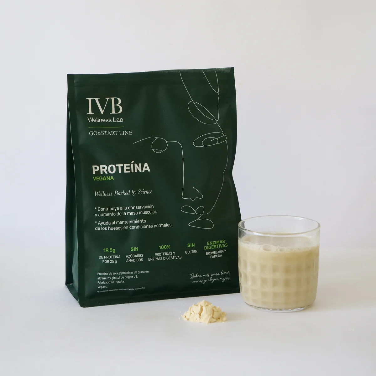 IVB PROTEINA VEGANA 500G GO START