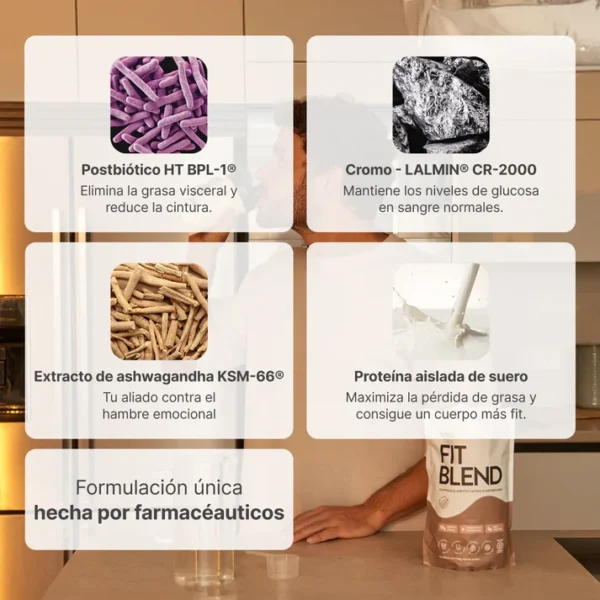 BAIA FIT BLEND CACAO 600G