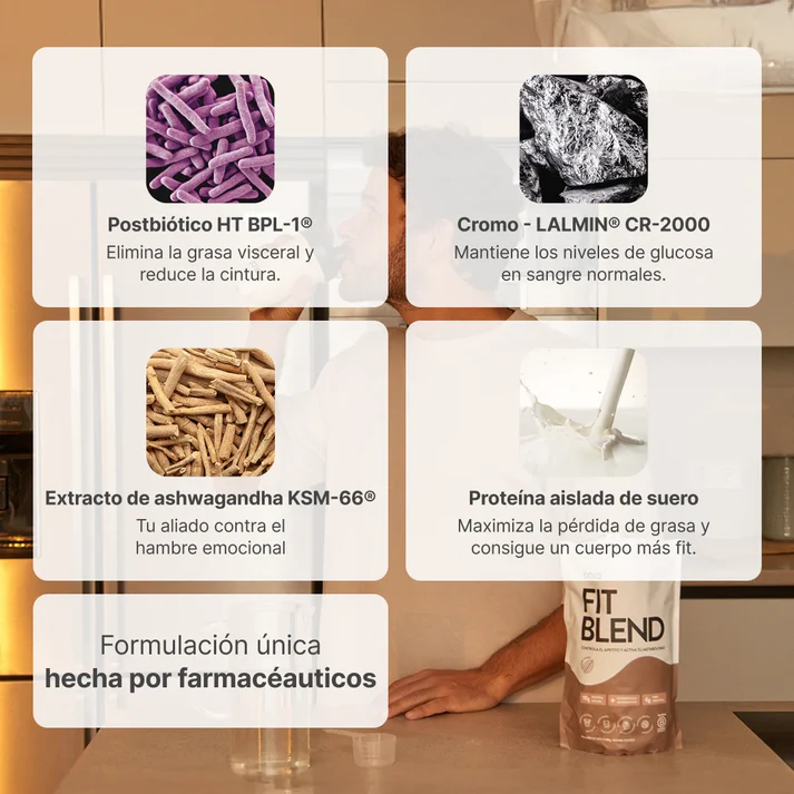 BAIA FIT BLEND CACAO 600G - Imagen 2