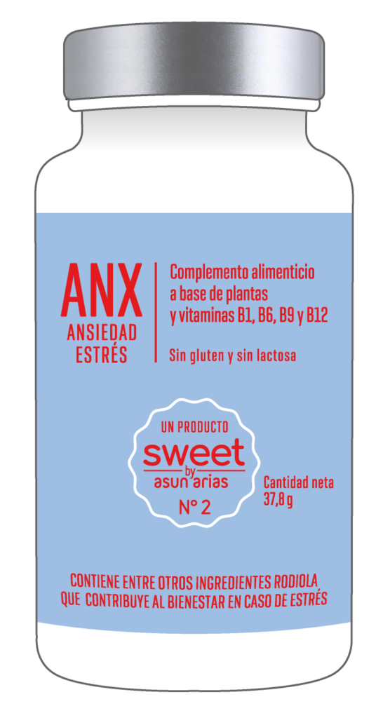 ANX ANSIEDAD ESTRES 60 CAPS SWEET BY ASUN ARIAS N2